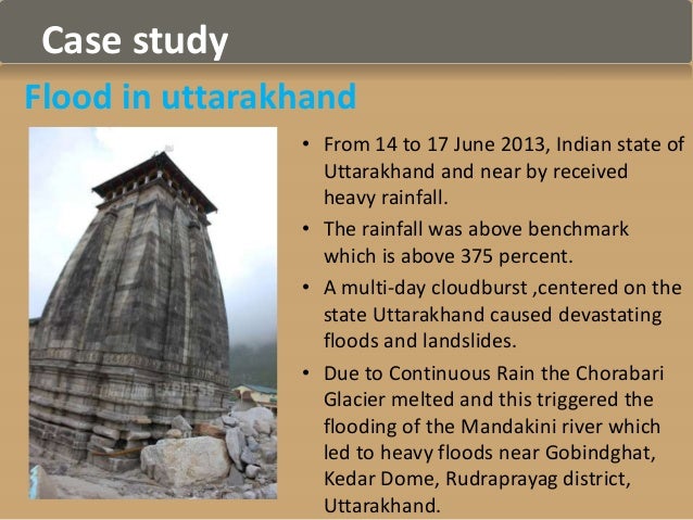 short case study on floods in india