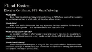 Bfe Definition Flood 101 | PDF