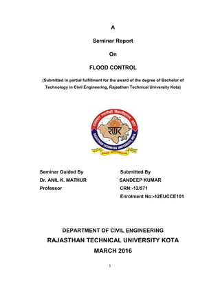 Flood control | PDF