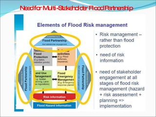 Need for Multi-Stakeholder Flood Partnership 