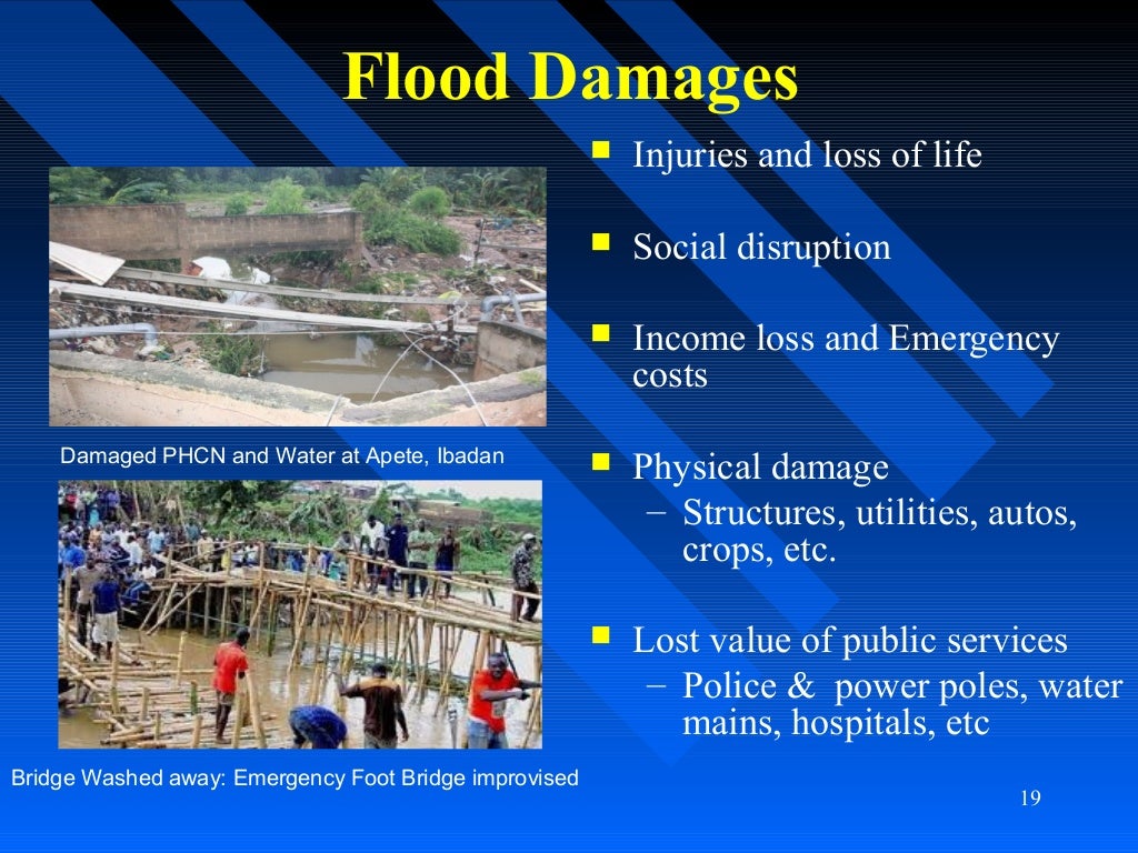 Prevention and Mitigating the Occurence and Impact of Flood in the Ci…