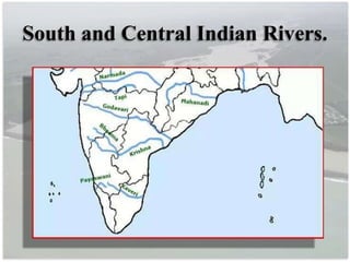 South and Central Indian Rivers.
 