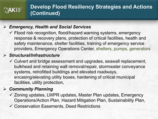Planning for Flood Resilience: What Can Your Community Do? | PPTX