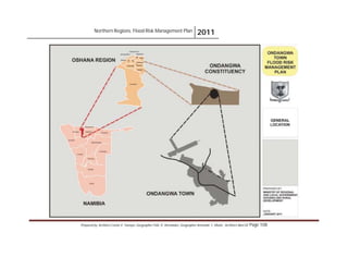 Northern Regions. Flood Risk Management Plan 2011
Prepared by: Architect Carlos V. Tamayo, Geographer Félix D. Hernández, Geographer Armando C. Muñiz , Architect Abel Gil Page 108
 