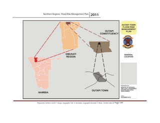 Northern Regions. Flood Risk Management Plan 2011
Prepared by: Architect Carlos V. Tamayo, Geographer Félix D. Hernández, Geographer Armando C. Muñiz , Architect Abel Gil Page 149
 