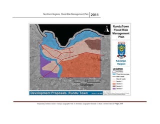 Northern Regions. Flood Risk Management Plan 2011
Prepared by: Architect Carlos V. Tamayo, Geographer Félix D. Hernández, Geographer Armando C. Muñiz , Architect Abel Gil Page 209
 