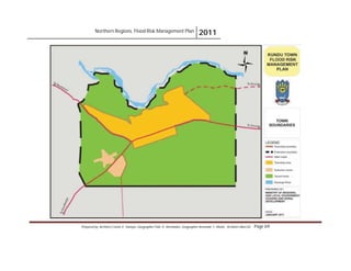 Northern Regions. Flood Risk Management Plan 2011
Prepared by: Architect Carlos V. Tamayo, Geographer Félix D. Hernández, Geographer Armando C. Muñiz , Architect Abel Gil Page 69
 