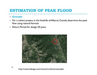 Quick Method Calculation Example Alberta Floods | PDF