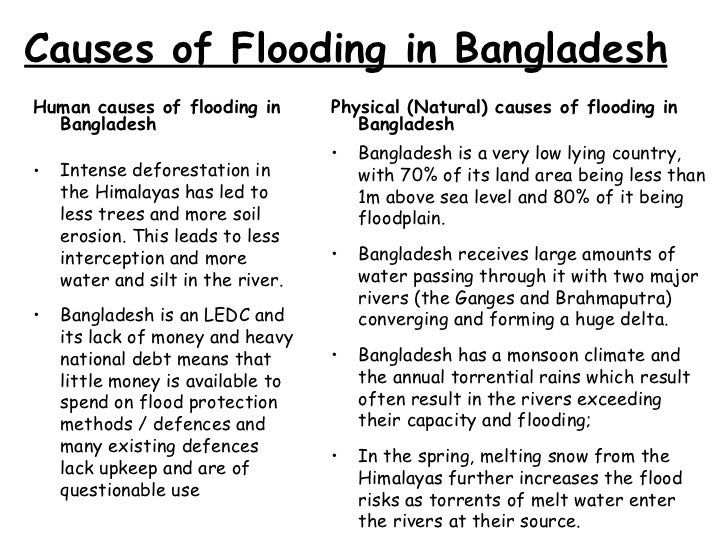 bangladesh flood 2007 case study