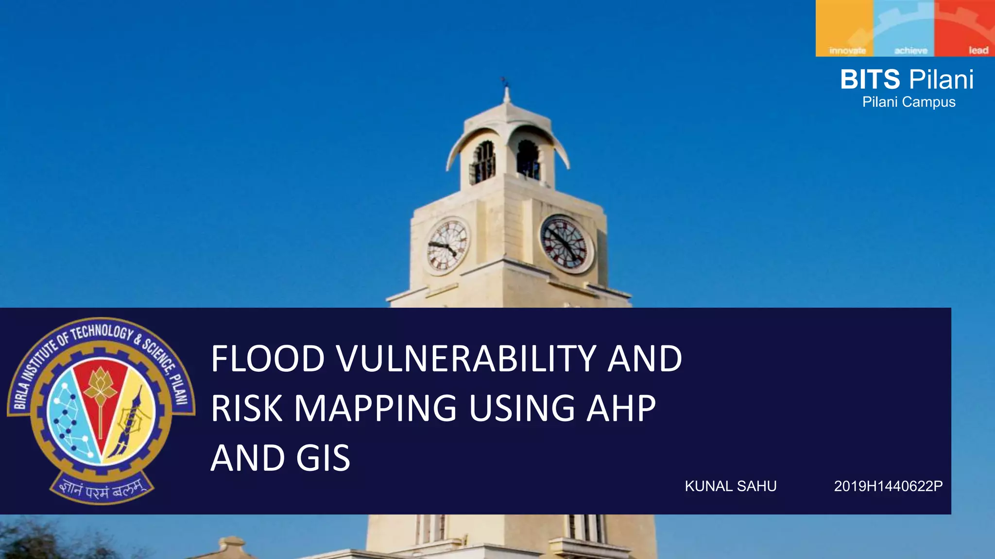 Flood vulnerability and risk mapping | PPTX
