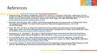 Flood vulnerability and risk mapping | PPTX
