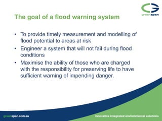 Flood Warning Systems - A practical approach | PPTX