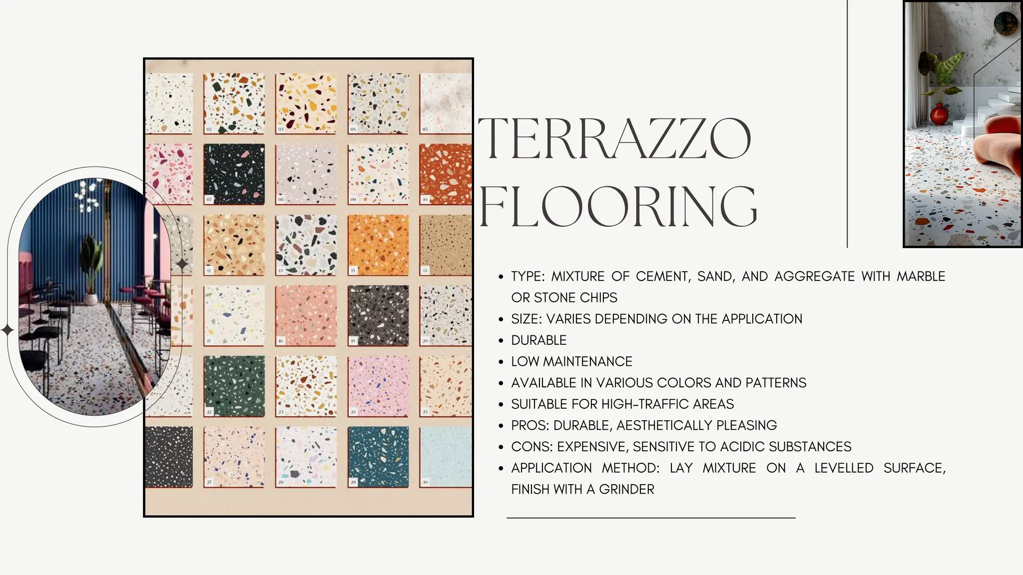Floor and floor finishes-brick, cement, stone and tiles | PDF