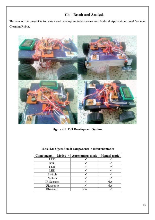 Floor cleaning robot report vatsal shah_ec_7th sem