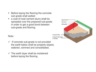 Flooring Notes Flooring | PPTX