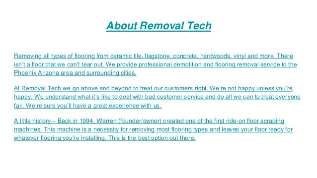 Demolition Contractor Company Flooring And Concrete Removal At Phoe