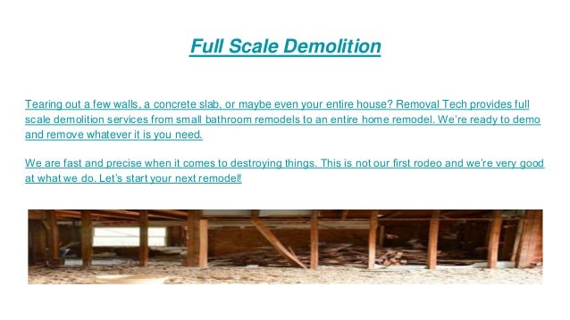 Demolition Contractor Company Flooring And Concrete Removal At Phoe