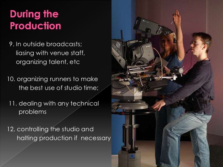 Telivisioin Production Floor Manager