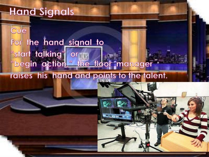 Telivisioin Production Floor Manager