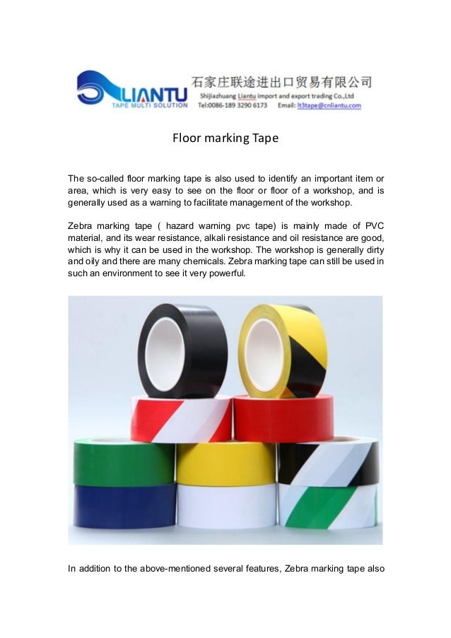 Floor Marking Tape