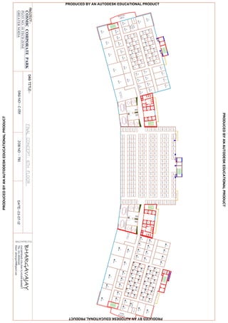 Floorplan 10 Tech Zone Yamuna Expressway.