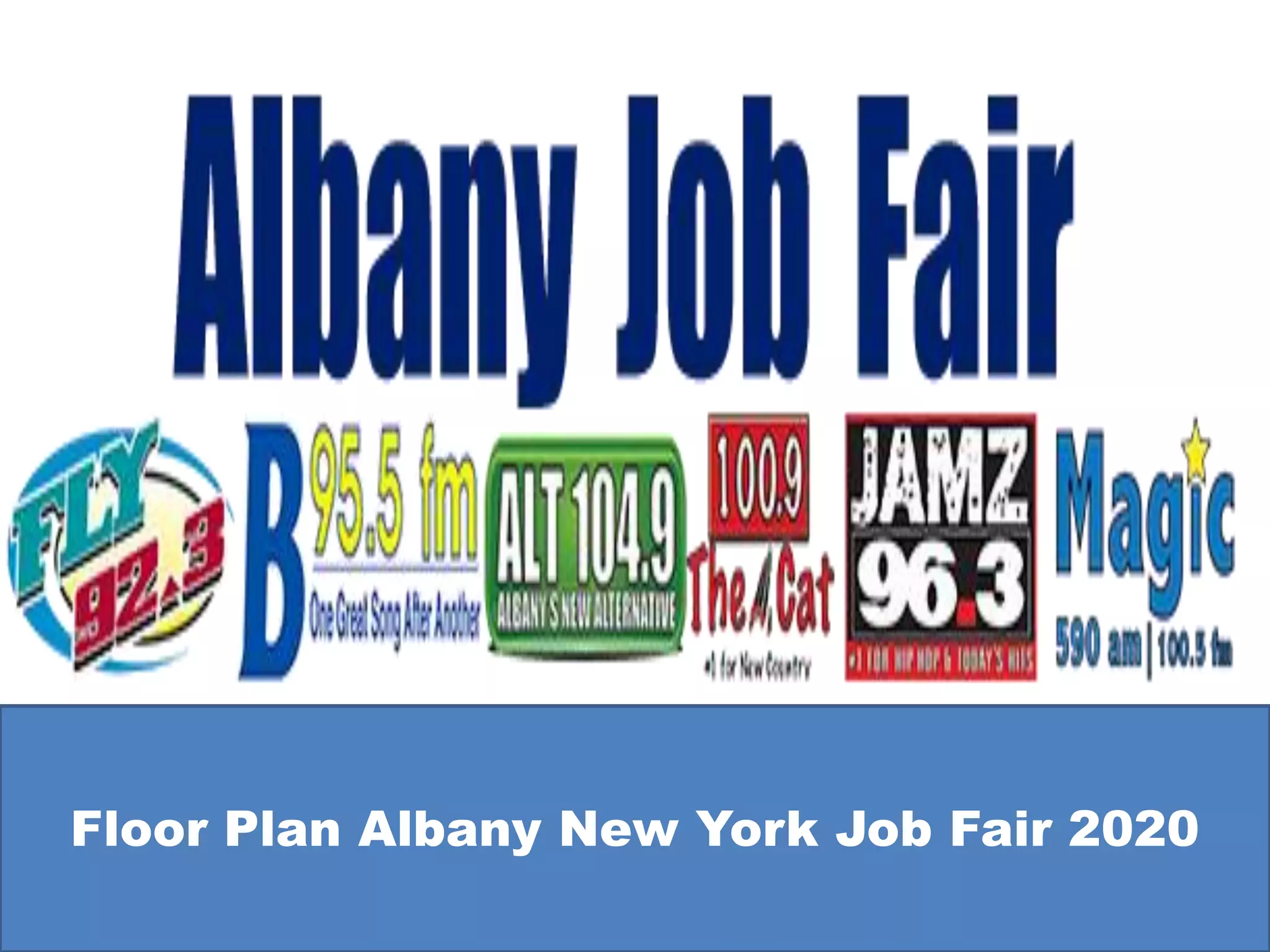 Floor Plan Albany New York Job Fair 2020 PPT