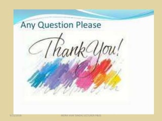 9/22/2018 INDRA VIJAY SINGH( LECTURER P&O)
 