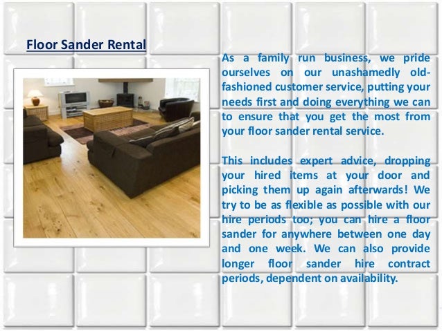 Floor Sander Rental London Top Quality Sanding Equipment