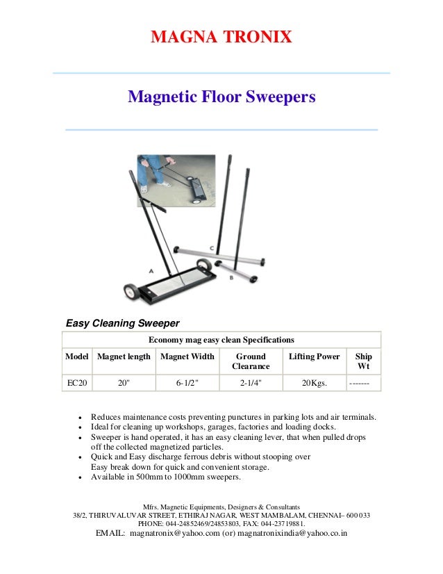 Floor Sweeper Catalogue