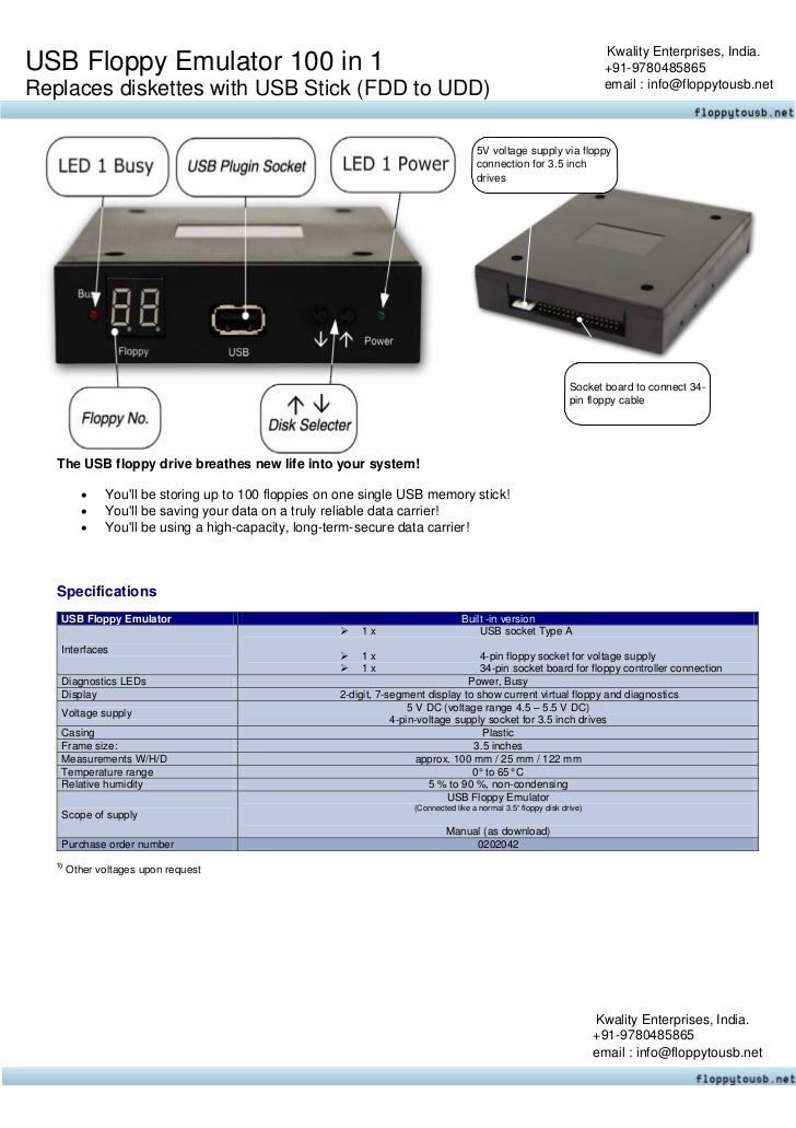 floppy to usb emulator software v3 floppy to usb emulator software v3