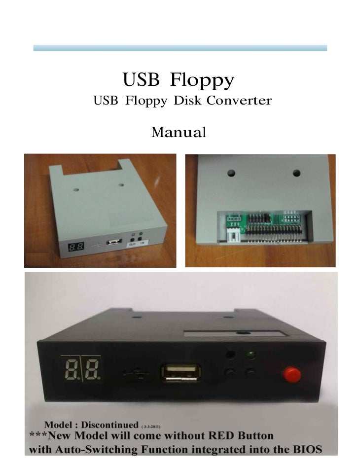 Floppy to usb converter manual
