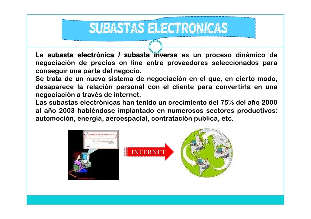 subastas electronicas