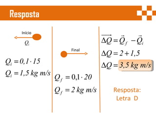 Resposta  Início Final Resposta: Letra  D 