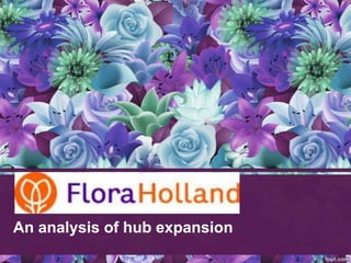An analysis of hub expansion
 