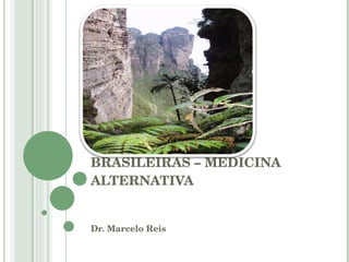 FLORAIS E TINTURAS BRASILEIRAS – MEDICINA ALTERNATIVA Dr. Marcelo Reis  