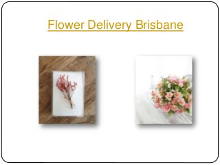 Flower Delivery Brisbane
 