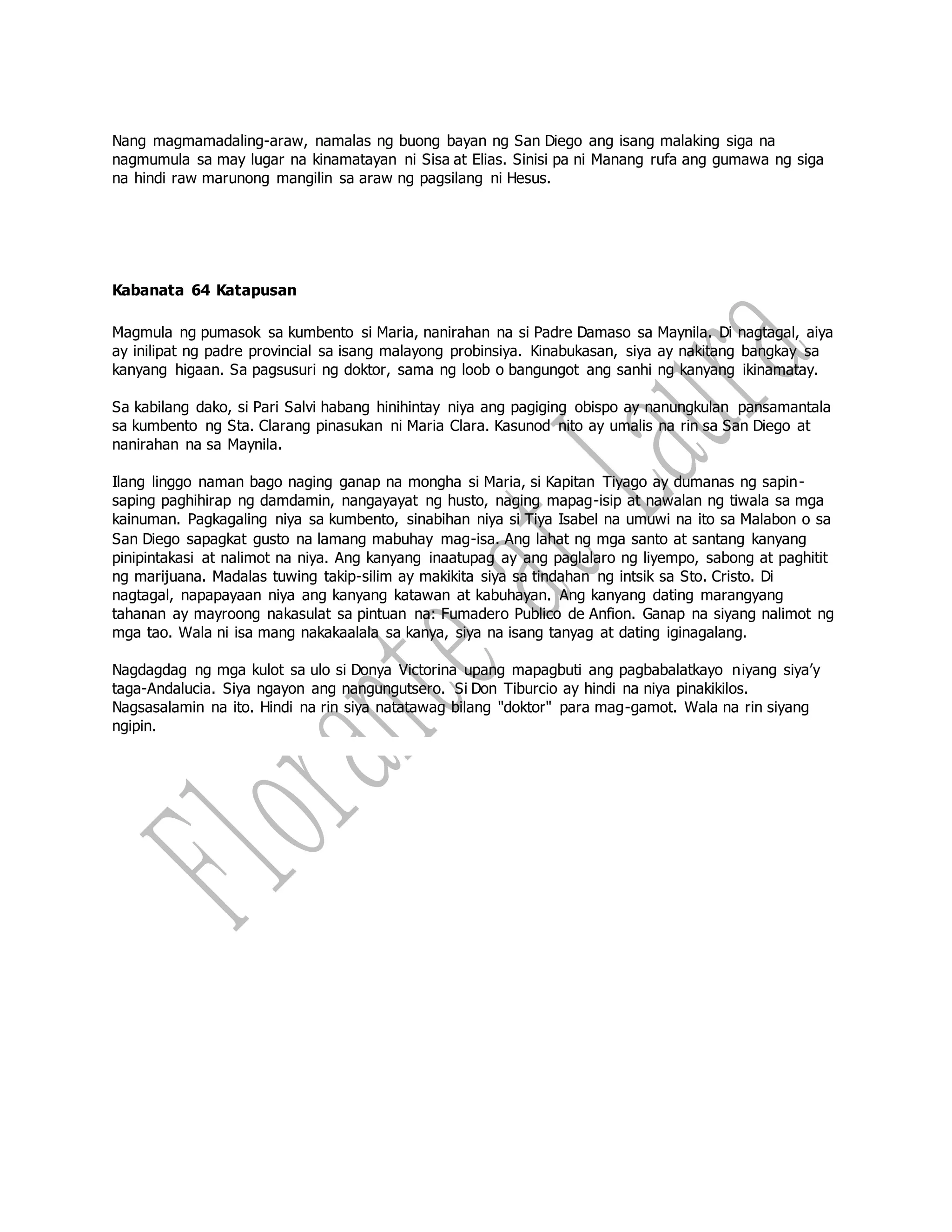 FLORANTE AT LAURA KABANATA 1 TO 64 | DOCX