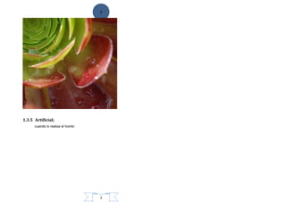 2
2
1.3.5 Artificial;
cuando lo realiza el hombr
 