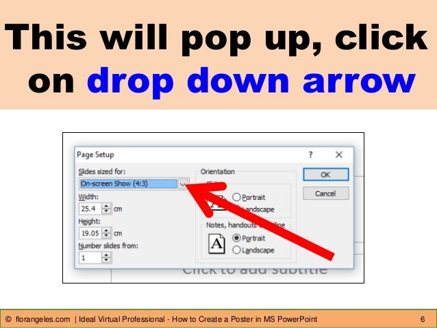 how to create a poster in ms powerpoint create a poster in powerpoint