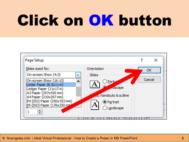 how to create a poster in ms powerpoint create a poster in powerpoint