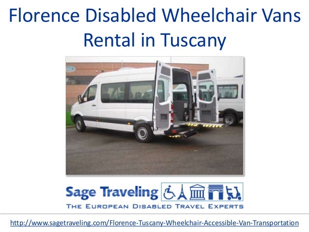 handicap vans for rent
