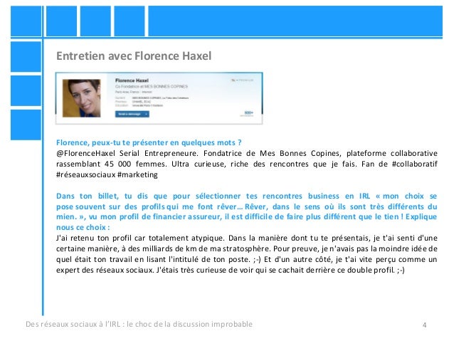Des rencontres inattendues