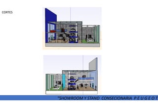 CORTES
“SHOWROOM Y STAND CONSECIONARIA P E U G E O T”“SHOWROOM Y STAND CONSECIONARIA P E U G E O T”
 