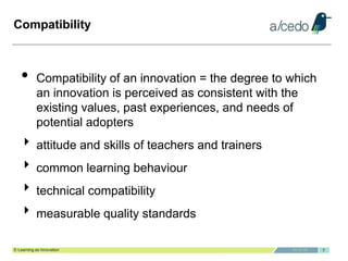 e-Learning as Innovation