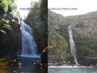 RIBEIRA DO FERREIRA E CASCATA PARA O MAR 