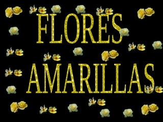 FLORES AMARILLAS 