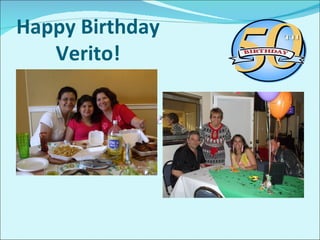 Happy Birthday Verito! 
