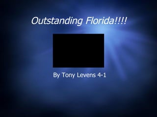 Outstanding Florida!!!! ,[object Object]