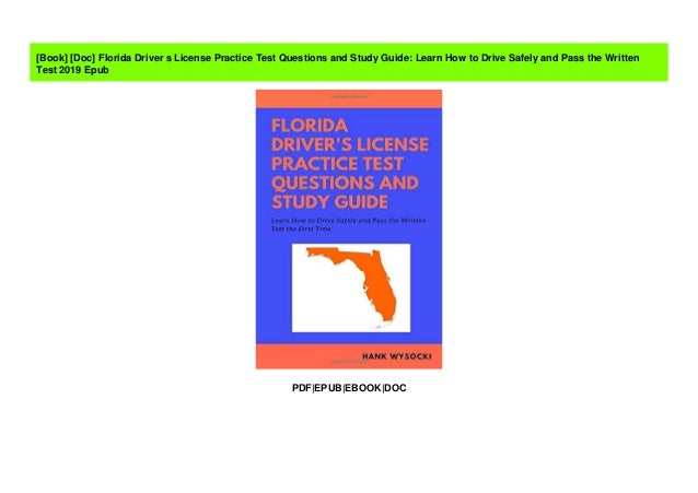 study guide for florida driving test