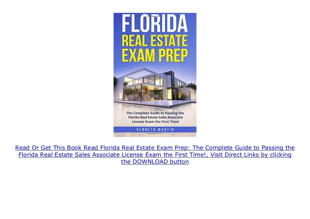 Read Florida Real Estate Exam Prep The Complete Guide to Passing the